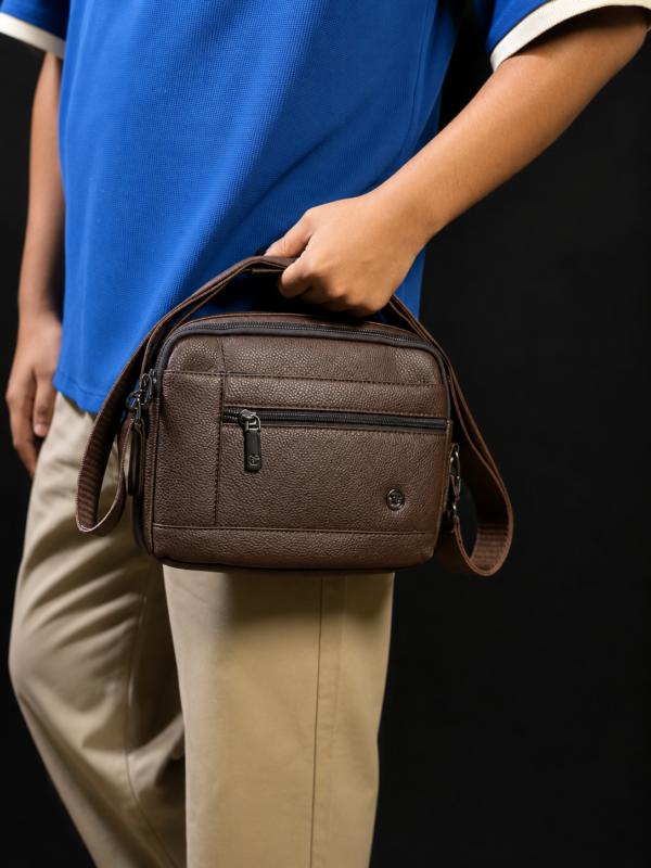 Premium Leather Side Bag