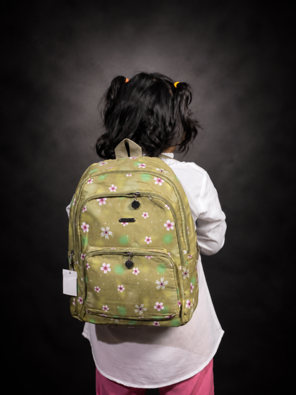 IMG_1443 Floral Print Girls School Backpack