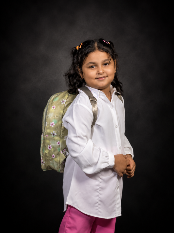 IMG_1446 Floral Print Girls School Backpack
