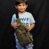 Premium Olive Green Sling Backpack