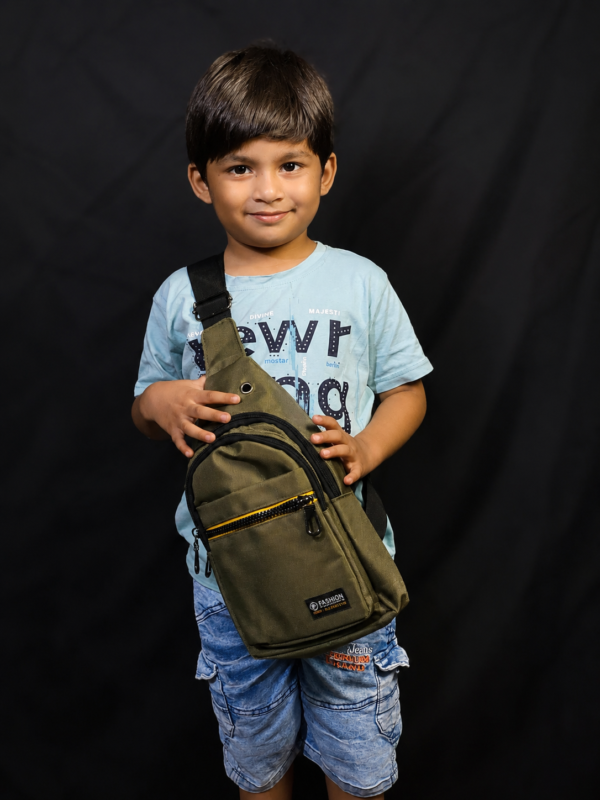 Premium Olive Green Sling Backpack