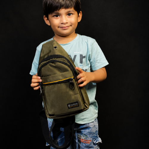 Premium Olive Green Sling Backpack