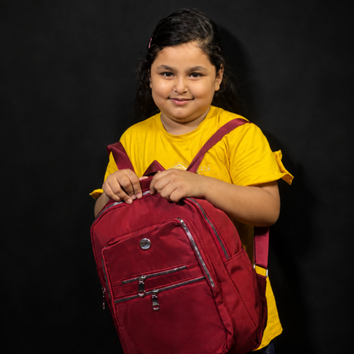 Premium Red Multi-Pocket  Backpack