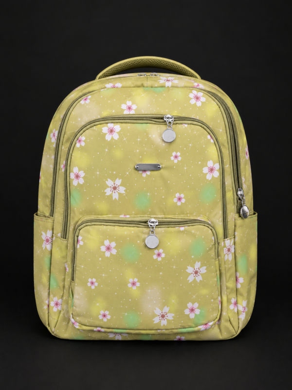 IMG_1512 Floral Print Girls School Backpack