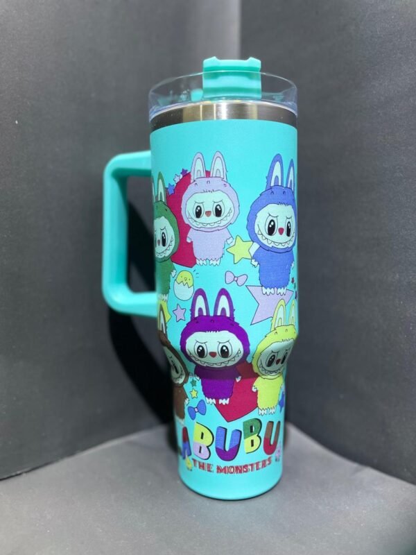 Labubu Character Print Stainless Steel Tumbler