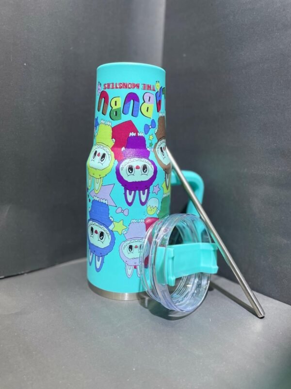 Labubu Character Print Stainless Steel Tumbler