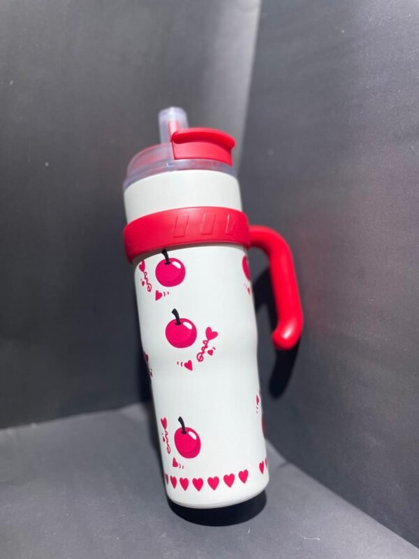 Cute Character Print Stainless Steel Tumbler