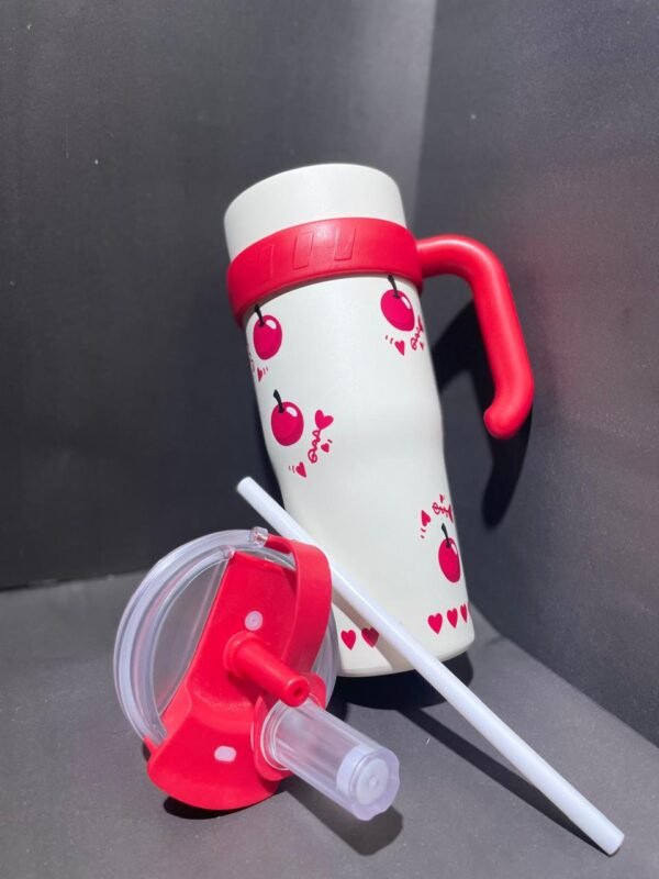 Cute Character Print Stainless Steel Tumbler