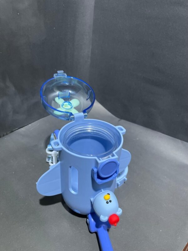 Kids Helicopter Design Water Bottle