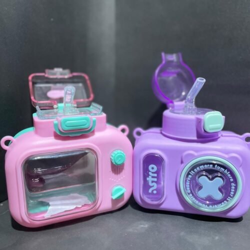 Kids Camera-Shaped Water Bottle