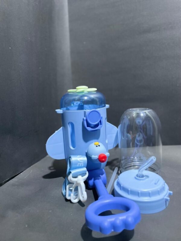 Kids Helicopter Design Water Bottle