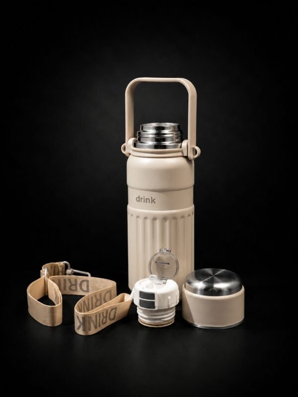 Portable Stainless Steel Water Bottle