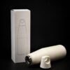 Minimalist White Reusable Water Bottle