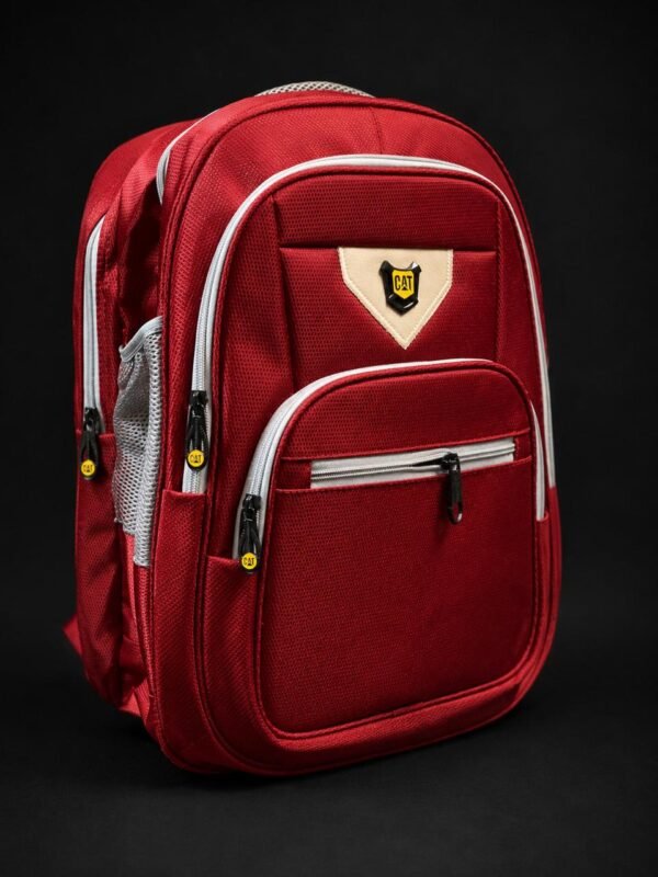 CAT Multi-Compartment School & College Backpack – Red