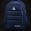 Premium Navy Blue Multi-Compartment Backpack