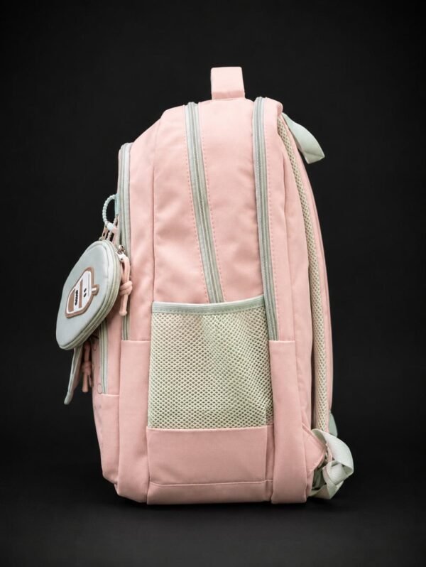 Girls Cute Pink School Backpack