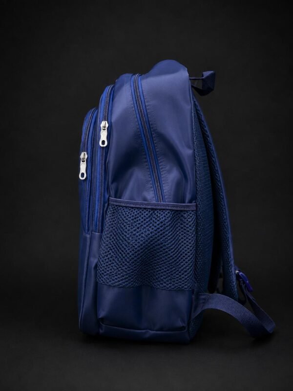 Premium Navy Blue Multi-Compartment Backpack