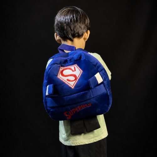 Kids Superman Plush Backpack