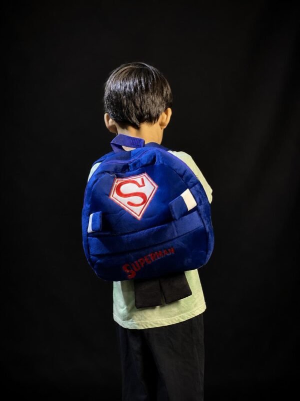 Kids Superman Plush Backpack