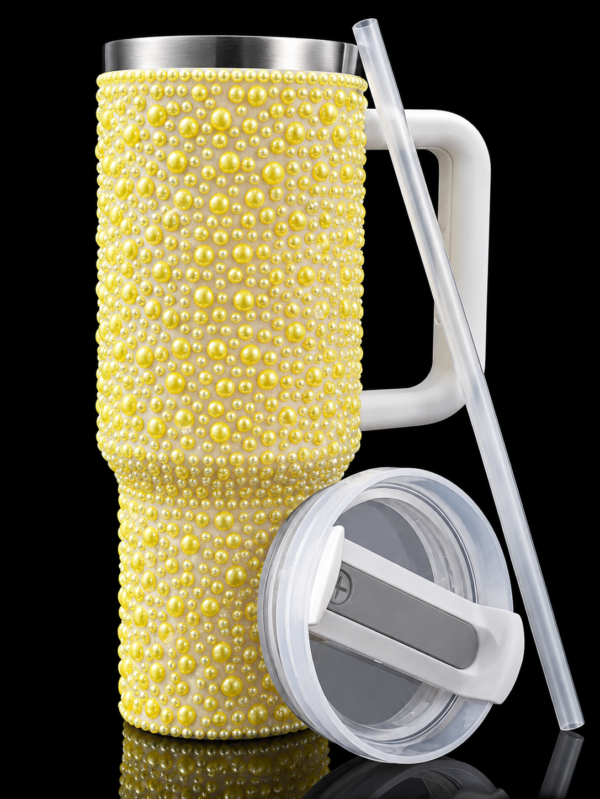 Viral Yellow Color bubbles Tumbler