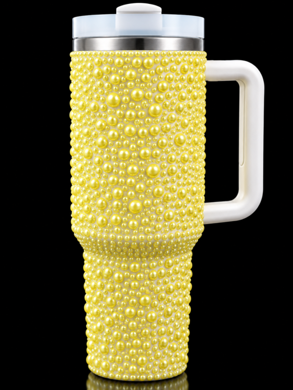 Viral Yellow Color bubbles Tumbler