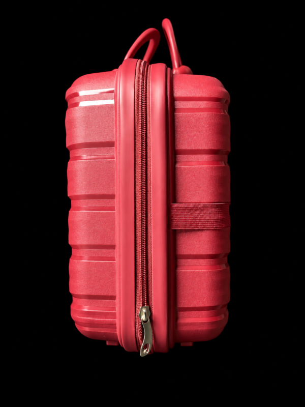 Roncato Red Hard Shell Cabin Suitcase