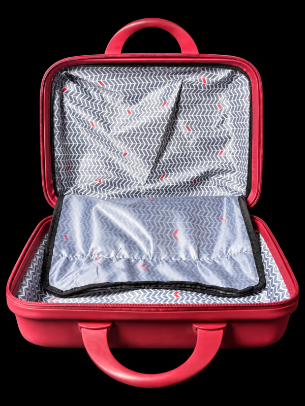 Roncato Red Hard Shell Cabin Suitcase