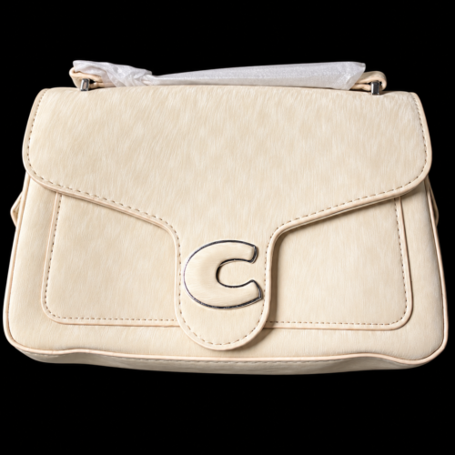 Elegant Cream Shoulder Handbag