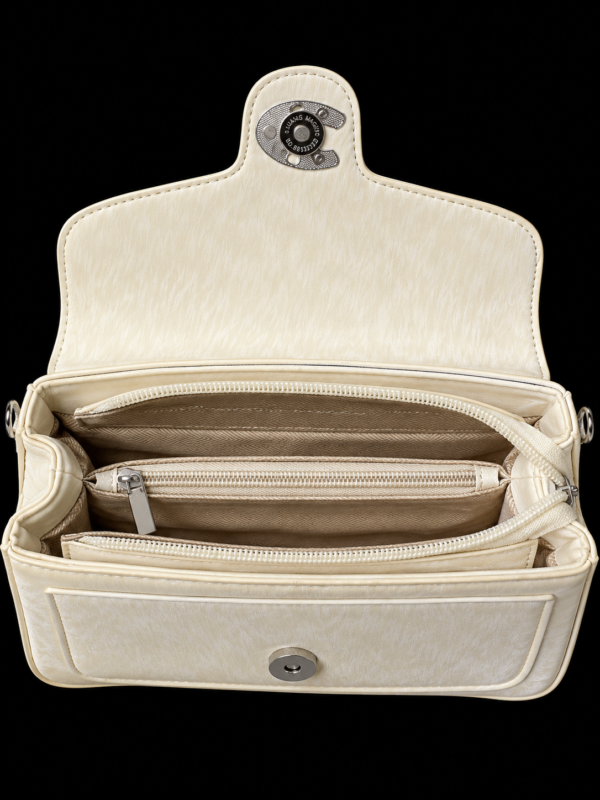 Elegant Cream Shoulder Handbag